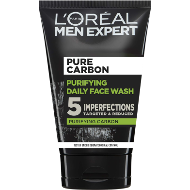 Loreal Men Pure Carbon Face Wash 100ml image
