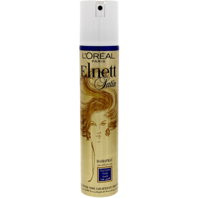 Loreal Paris Elnett Satin Superme Hold Hair Spray 200 ml (UAE) image