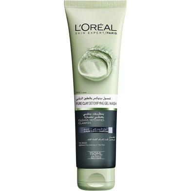 Loreal Pure Clay Detoxifyin Gel Wash 150 ml (UAE) - 139701662 image