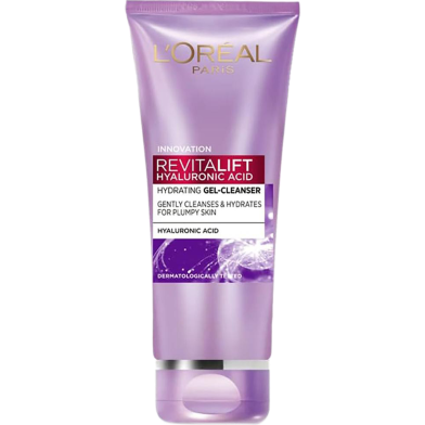 Loreal Revitalift Hyal. Acid Hydrating Gel-Cleanser 100 ml (UAE) - 139701965 image