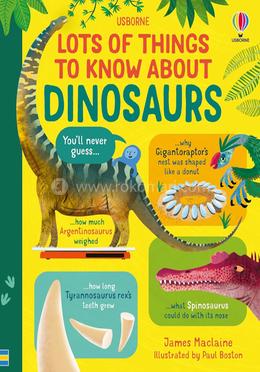 Lots of Things to Know About Dinosaurs image