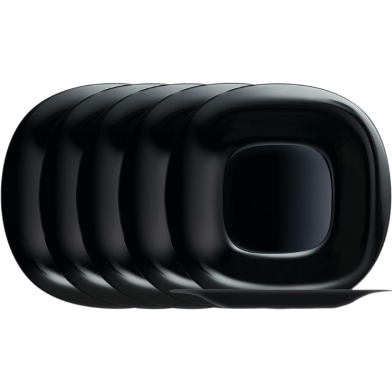 Luminarc Black Carine Dinner Plate Set of 6 image