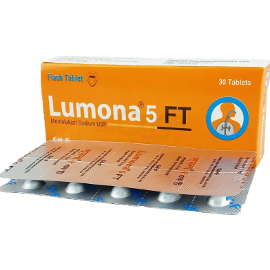 Lumona 5 mg 10's Strip Tablet image