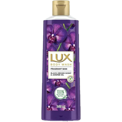 Lux Body Wash Black Orchid Scent And Juniper Oil 245 Ml image