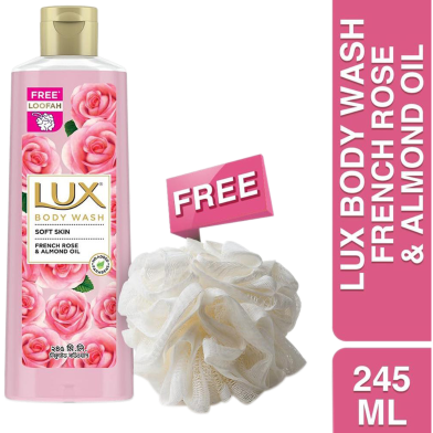 Lux Body Wash French Rose And Almond 245 Ml image