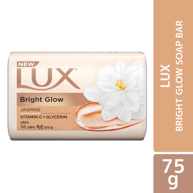 Lux Soap Bar Bright Glow 75g image