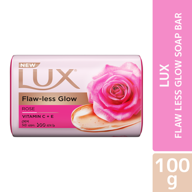 Lux Soap Bar Flawless Glow 100g image