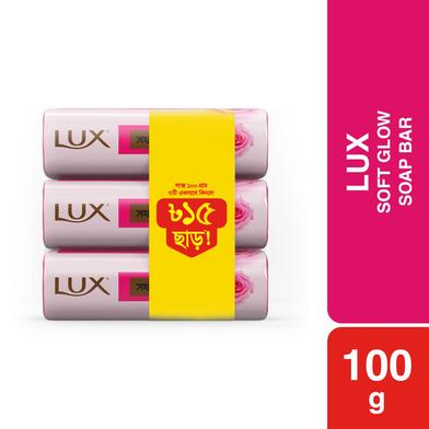 Lux Soap Bar Soft Glow 100g (Bundle of 3)Multipack image