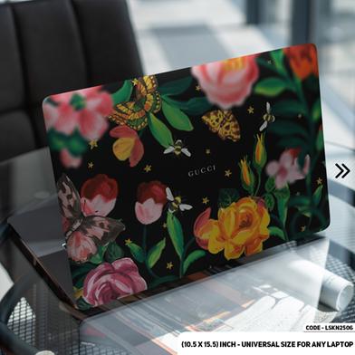  Ddecorator Luxury Brand Iconic Flower Pattern Laptop Sticker image