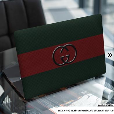 Ddecorator Luxury Brand Iconic Pattern Laptop Sticker image