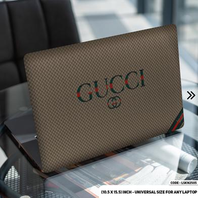 Ddecorator Luxury Brand Iconic Pattern Laptop Sticker image
