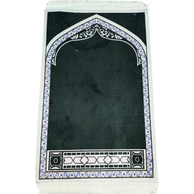 Luxury Excellence Prayer Mat Any Design Deep Green Color (70x122 cm) image