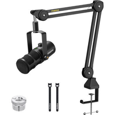 MAONO PD400X USB/XLR Dynamic Microphone With Boom Arm image