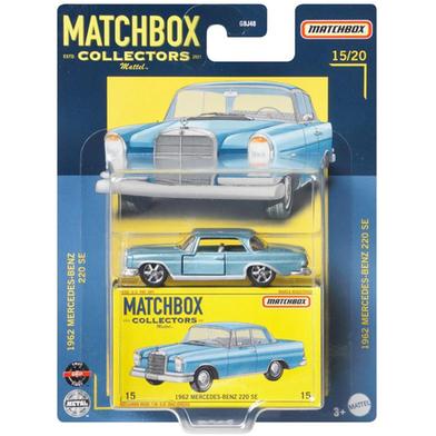 Matchbox Collectors- 1962 Mercedes Benz 220 SE 15/20 Sky Blue image
