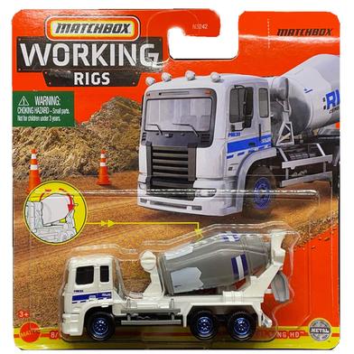 Matchbox Working Rigs- Cement King HD 8/16 White/Gray image