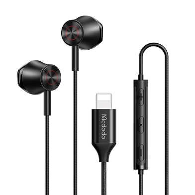 MCDODO HP-407 Digital Wired Headphone Type-C Earphone With Mic And Volume Control image