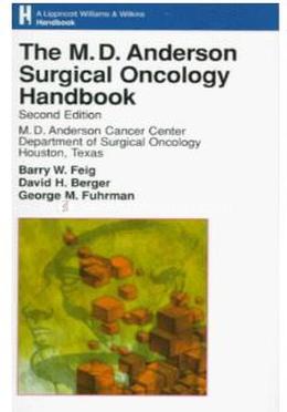 M.D.Anderson Surgical Oncology Handbook image