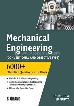 MECHANICAL ENGINEERING (CONVENTIONAL AND OBJECTIVE TYPE) image