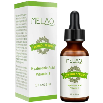 MELAO Face Eye Care Retinol Serum Anti Wrinkle Fine Lines Remove Essence Anti-Aging Skin Firming Lifting Facial Fade Dark Spots - 30ml image
