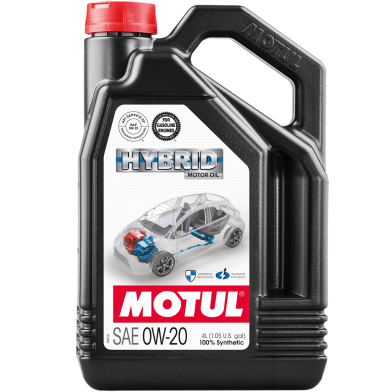 MOTUL Hybrid 0W-20 Motor Oil Full Synthetic 4L image