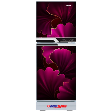 MYONE MY-1F5G Refrigerator PINK GLOW BLACK MATCH-165 image