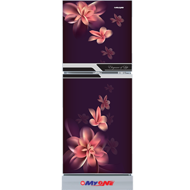 MYONE MY-1I5G Refrigerator - 195 Liter - Gorgeous Tulip Black Match image