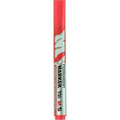 M AND G 701 PERMANENT MARKER RED- 2Pc image