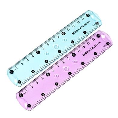 M AND G FLEXIBLE SOFT RULER- 6 INCH (2Pc) image