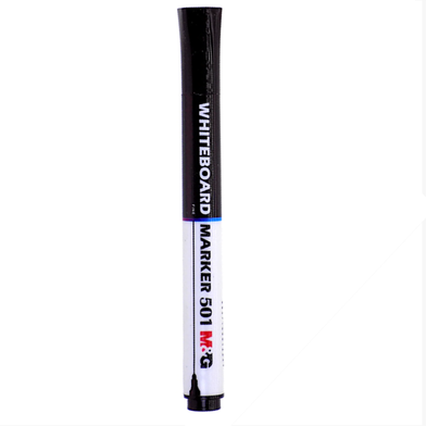 M AND G Whiteboard Marker Blue- 2pc image