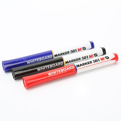 M AND G WHITEBOARD MARKER RED/BLUE/BLACK image