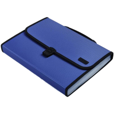 M ‍And G 12 Pockets Expanding File Folder With Handle And Lid A4 Size- AWT90959 image