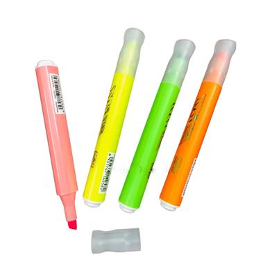 M And G Scented Pen Triangle Design Jumbo Highlighter 4 Pcs- AHMV7672 image