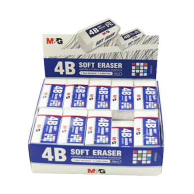M and G 4B SOFT ERASER - 1Pcs image