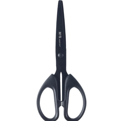 M and G Scissors Black Coating Stainless Steel Blades Soft Grip 180MM image