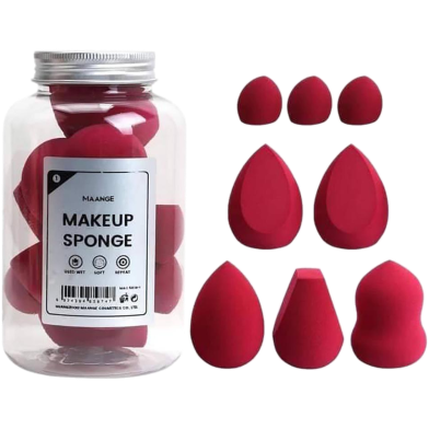 Maange 8 Pcs Makeup Foundation Sponge Set POT image
