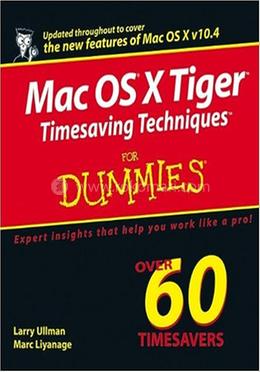 Mac OS X Tiger Timesaving Techniques For Dummies image