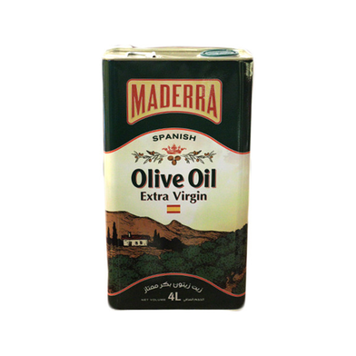 Maderra Spanish Extra Virgin Olive Oil Tin 4Ltr (Spain) image