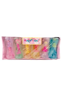 Magic Slime Medium Size Doll For Girls - 6 Pcs image