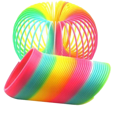 Magic Slinky Spring Toy For Children 3 Piece - Baby Toys image