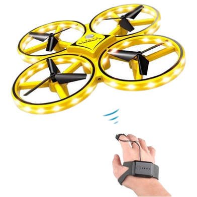 Mainan Drone Remote Control Sensor Gerakan Tangan image