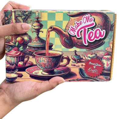 Make Me Tea 2 Player Board game by Kraftz For Tea lovers image