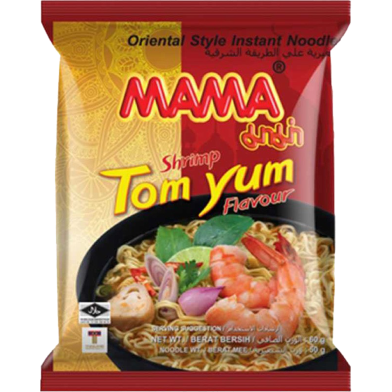 Mama Oriental Style Instant Noodles Shrimp Tom Yum Flavour 60 gm image