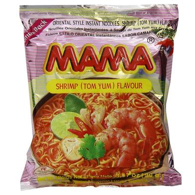 Mama Shrimp Tom Yum Flavour Noodles Pack 90gm / 95gm (Thailand) - 142700054 image