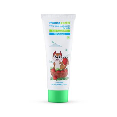Mamaearth 100percent Natural Berry Blast Toothpaste for Kids image