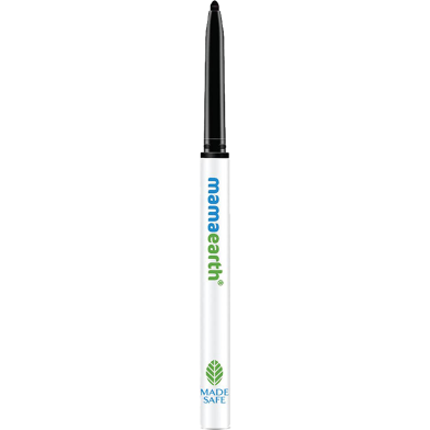 Mamaearth Charcoal Black Long Stay Kajal with Vitamin C and Chamomile 0.35 gm 1 Pcs image