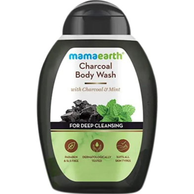 Mamaearth Charcoal Body Wash With Charcoal and Mint for Deep Cleansing image