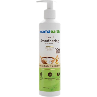 Mamaearth Curd Smoothening Shampoo - 250 ml image