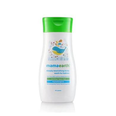 Mamaearth Deeply nourishing wash for babies (200 ml) image
