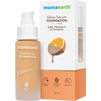 Mamaearth Glow Serum Foundation (03 Nud Glow) image