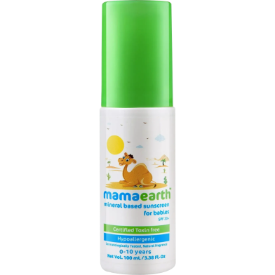 Mamaearth Mineral Based Sunscreen Lotion for Babies - 100gm image